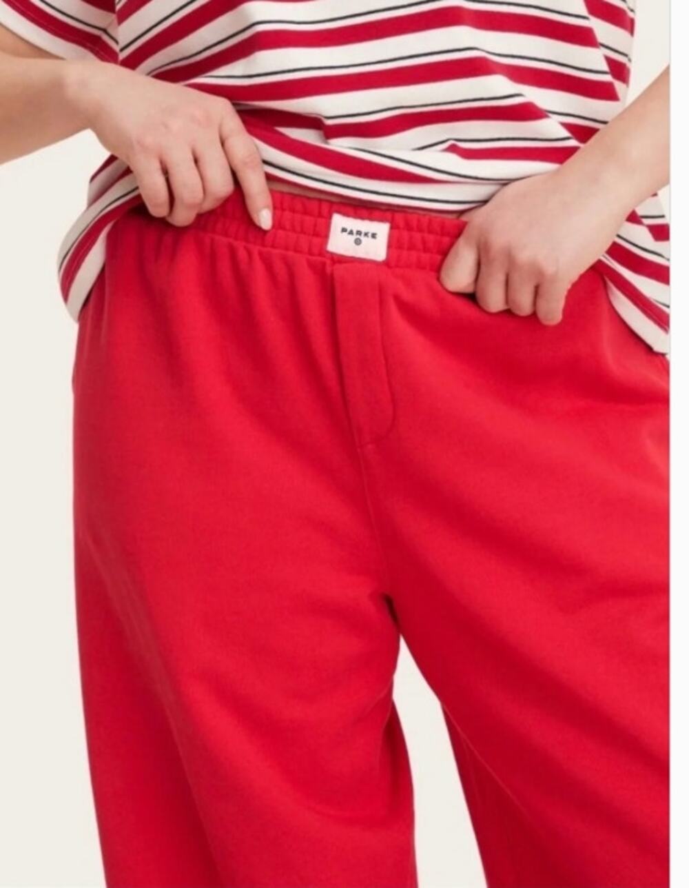 Parke X Target- Women’s Highrise Boxer Sweatpants
